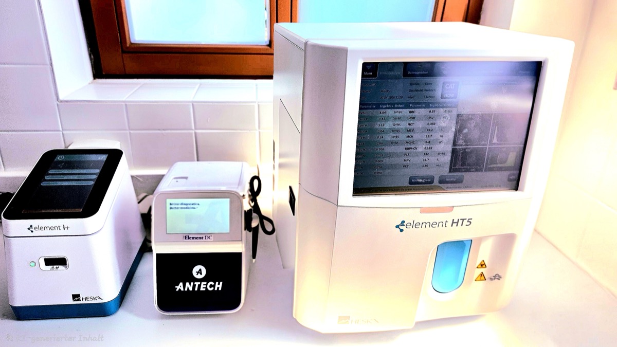 Heska Element HT5, Element i+ und Element DC – unsere modernen Laborgeräte für schnelle Diagnostik
